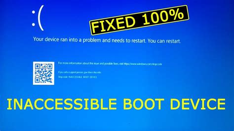 ssd clone inaccessible boot device|clonezilla inaccessible boot device.